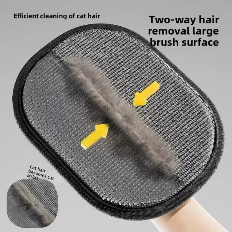 Two-way Pet Static Hair Removal Gloves