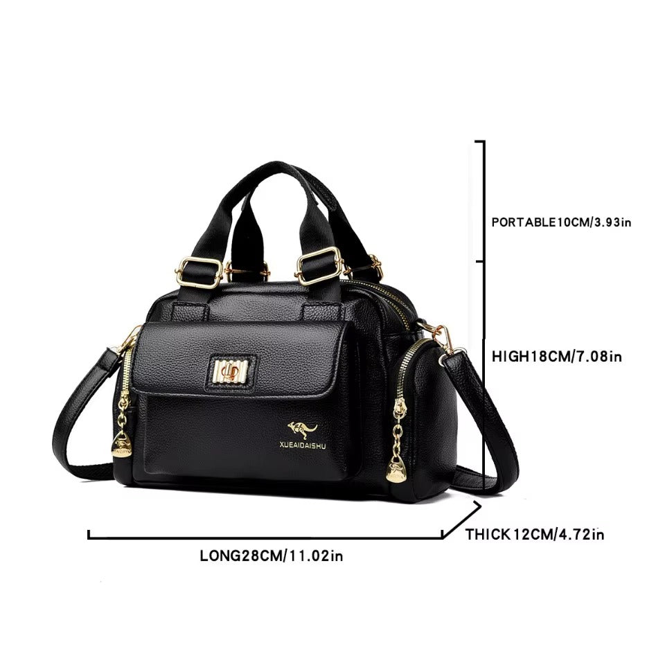 High Quality PU Leather Shoulder Bag for Women