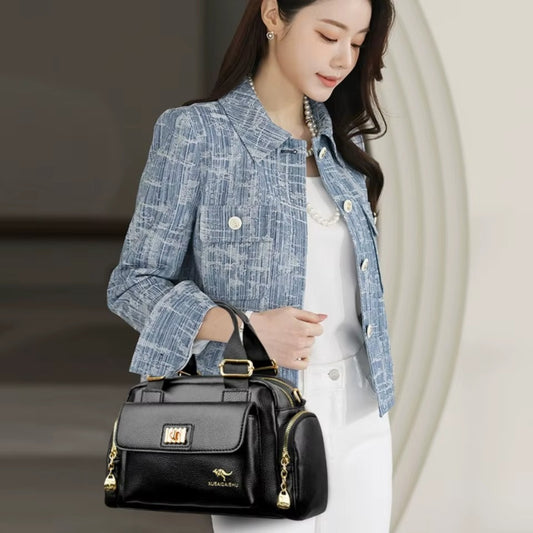 High Quality PU Leather Shoulder Bag for Women