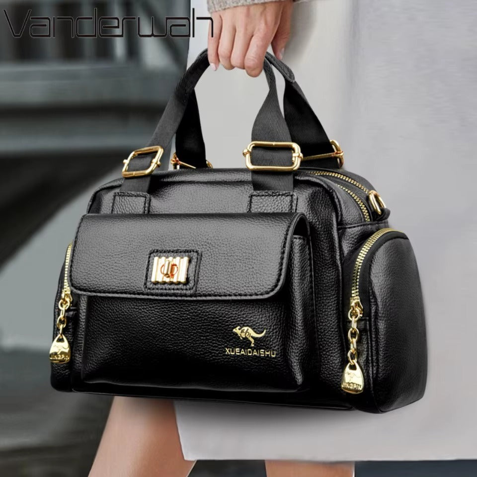 High Quality PU Leather Shoulder Bag for Women