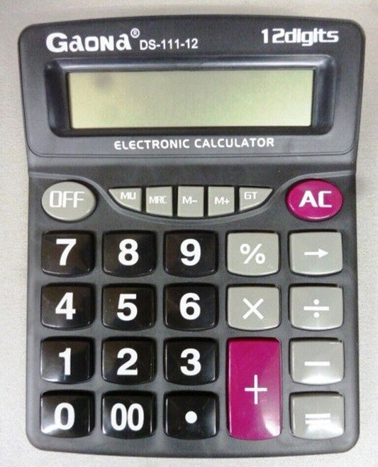 Desktop Calculator | 12 Digit Calculator | Le Javaid Traders