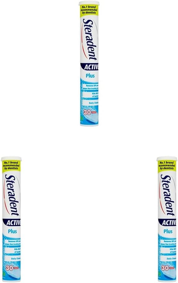 Denture Cleaner | Steradent Active Plus | Le Javaid Traders