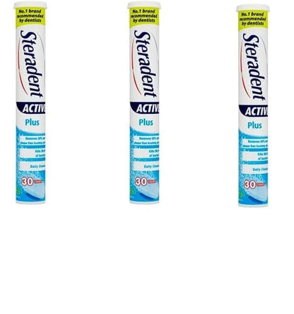 Denture Cleaner | Steradent Active Plus | Le Javaid Traders
