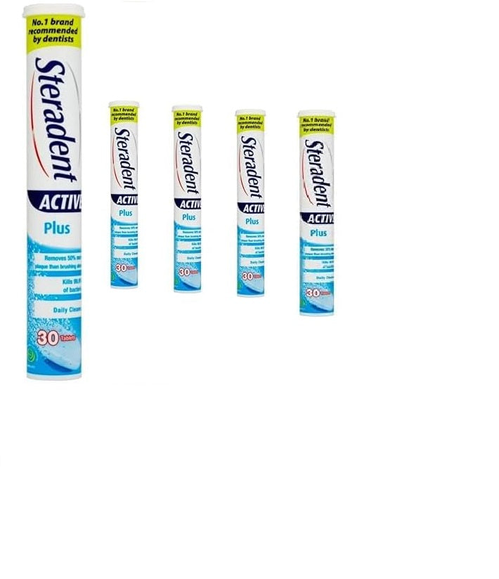 Denture Cleaner | Steradent Active Plus | Le Javaid Traders