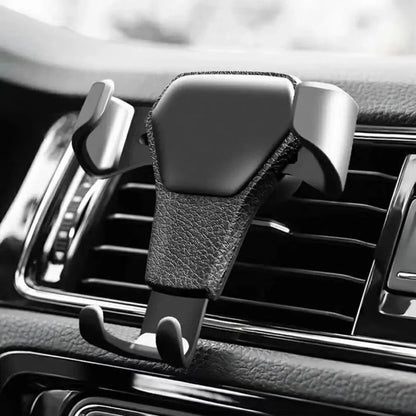 UK Universal Mobile Car Phone Holder Air Vent Gravity Design Mount Cradle Stand.