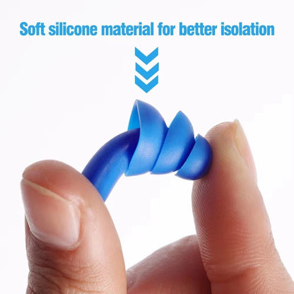 Ear Plugs Noise Cancelling Soft & Reusable 3 Layer Earplug for Sleep Swim & work