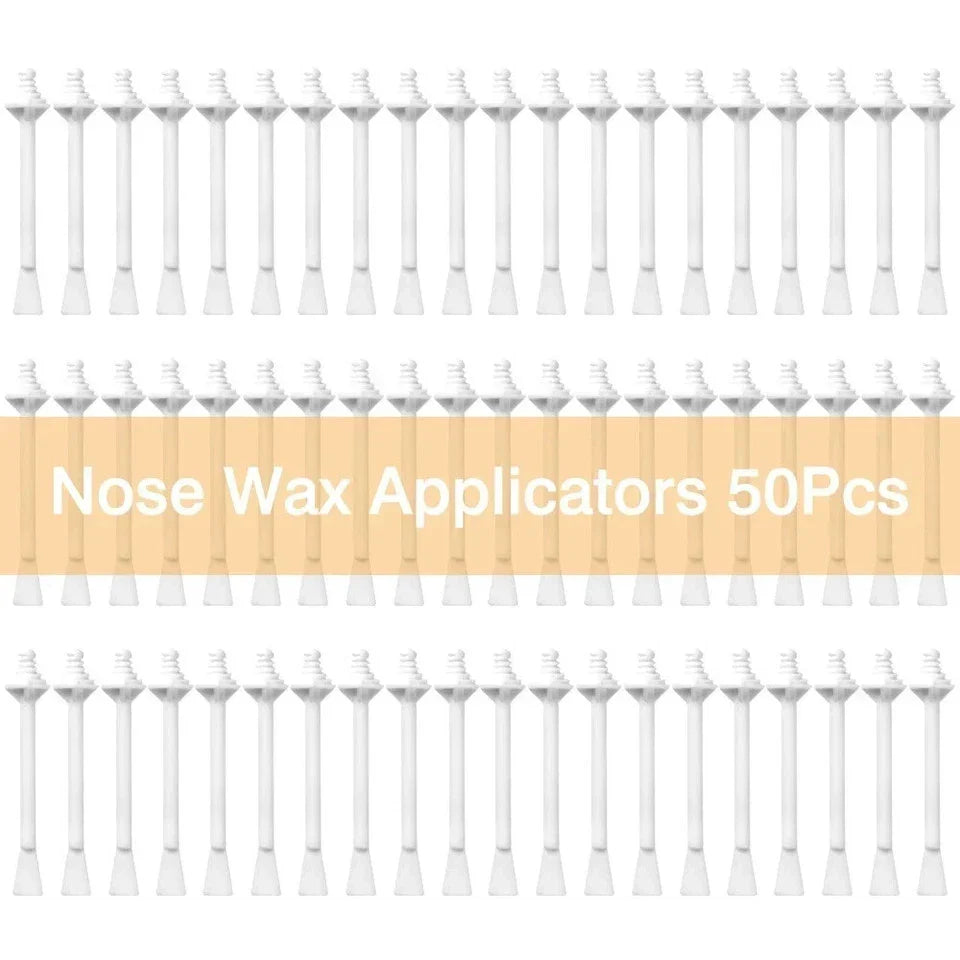 Nose Wax Applicators Sticks for Painless Hair Removal – Safe Tool for Men Women