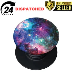 Pop Out Socket Holder Selfie Finger Grip Stand for iPhone Samsung Mobile Phones.