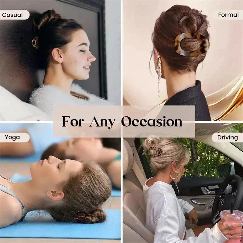 4PCS Flat Hair Clips