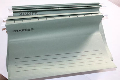 1 x Suspension Files Foolscap 360mm Green